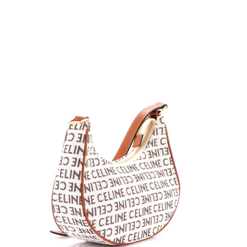 Celine Ava Bag All Over Logo Jacquard #247392C13B - Picture 2 of 7